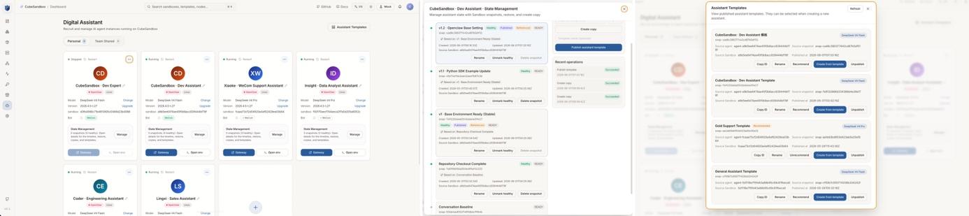 OpenClaw Web 管理预览版:时间线、快照、克隆全可视化